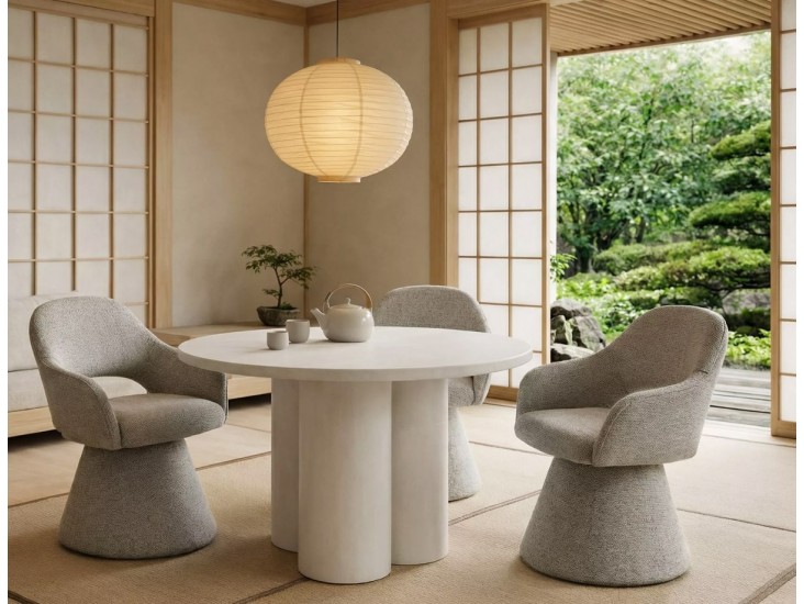 Riku Noelle étkezőszék szürke 09