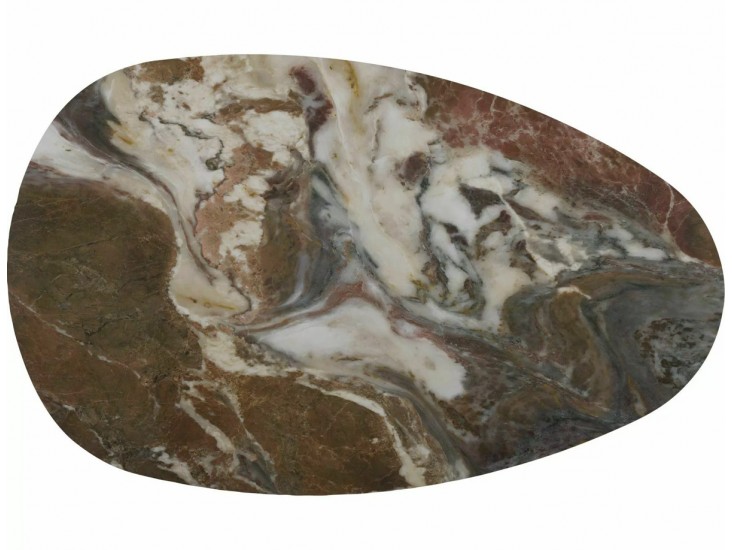 Gusto A Ceramic 118*73 asztalka Patagonia barna/ réz