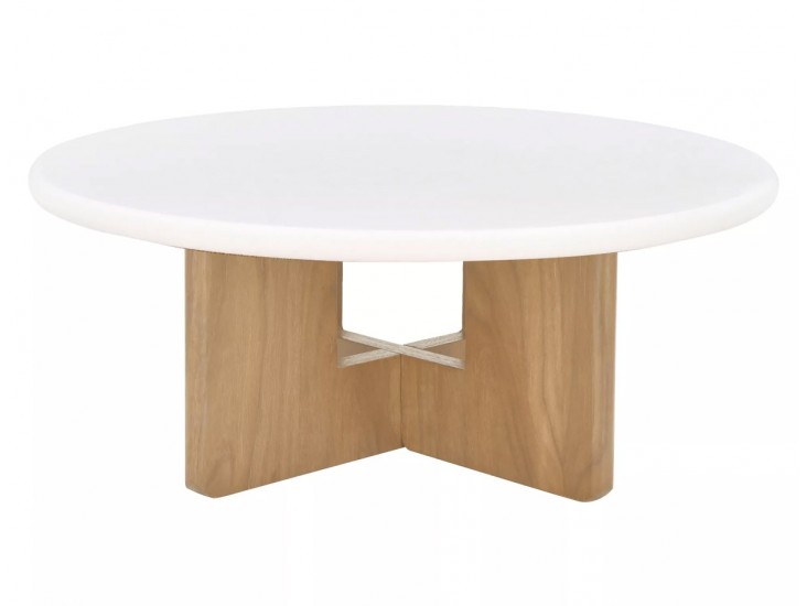 Alma Fi80 asztalka ekrü/  tölgy