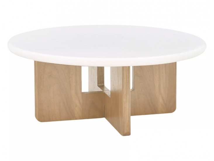 Alma Fi80 asztalka ekrü/  tölgy
