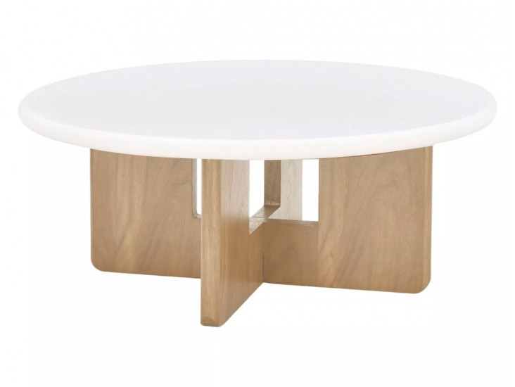 Alma Fi80 asztalka ekrü/  tölgy