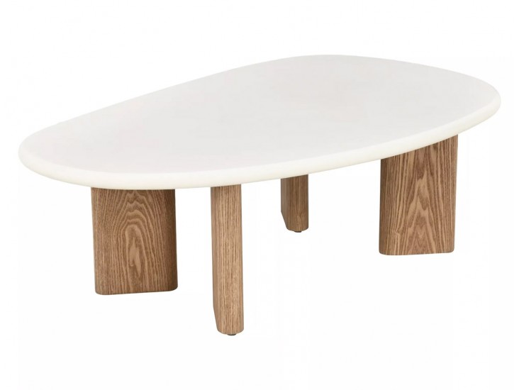 Alpen 130*80 asztalka ekrü/ tölgy