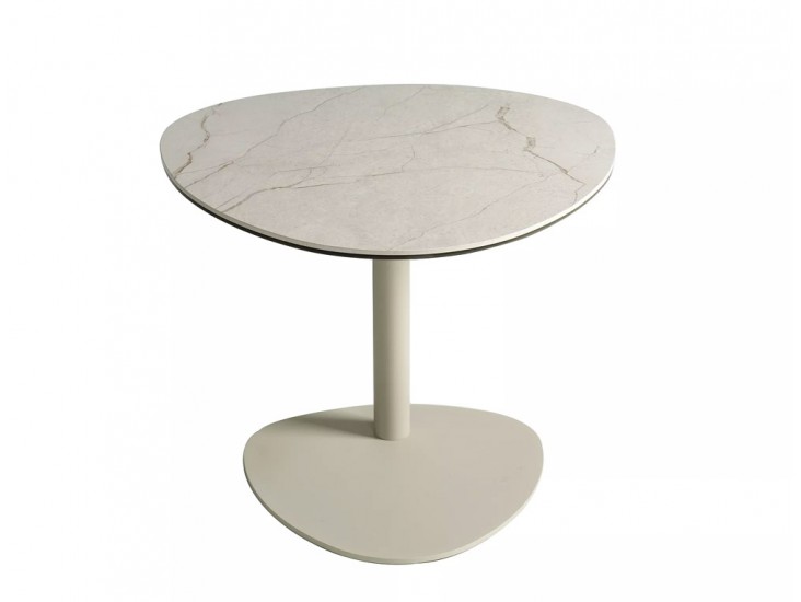 Ciao B Ceramic 58*58 asztalka Amazonia bézs/ kasmír