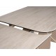 Infinity Ceramic 160(240)*95 bővíthető étkező asztal travertin bézs/ kasmír