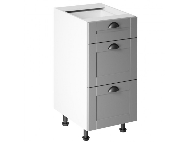 Linea D40S3 - alsó 400-as 4 fiókos szekrény