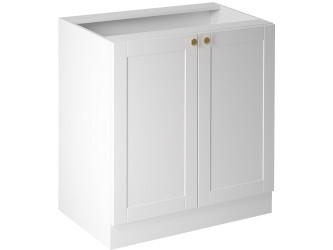 Linea fehér konyha D80 - alsó 800-as 2 ajtós szekrény