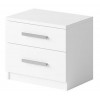 Bono BO-04 2 fiókos éjjeli szekrény fehér