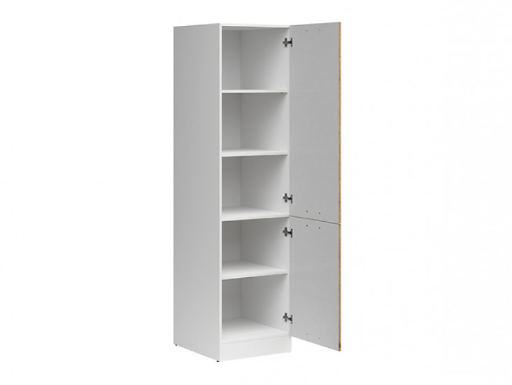 Junona Line D2D/50/195_P front világos delano tölgy korpusz fehér konyha