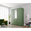 BAL/2/D3 gardrób üvegzöld