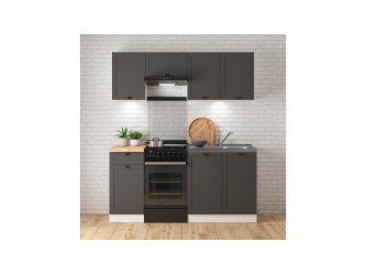 Junona Line JUNONA_MODUL_WER_2/170_ZBL konyha grafit/ fehér