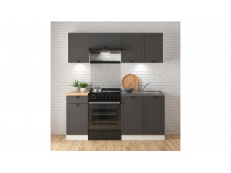 Junona Line JUNONA_MODUL_WER_2/180A_ZBL konyha grafit/ fehér