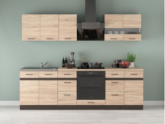 Junona Line JUNONA_2/260_BBL konyha sonoma/ wenge