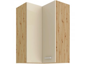 Niki 31. konyha 60X60 GN-90 2F (90°) fényes krém/artisan tölgy
