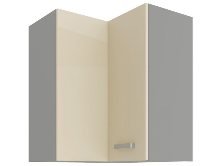 Niki 7. konyha 60X60 GN-72 2F (90°) fényes krém/szürke