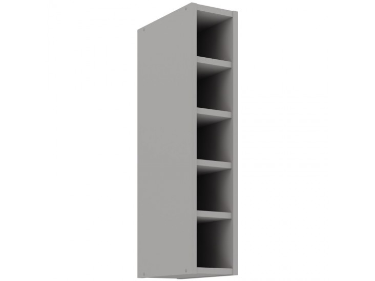 NIKI 6. 15 G OTW 72 15x71,5x30cm fényes szürke/szürke