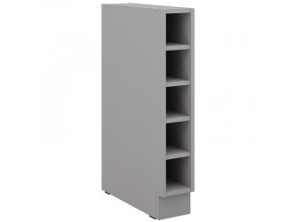 NIKI 7. 15 D OTW BB 15x82x52cm fényes krém/szürke (munkalap nélkül) konyha