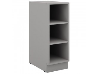 NIKI 7. 30 D OTW BB 30x82x50 cm fényes krém/szürke (munkalap nélkül) konyha