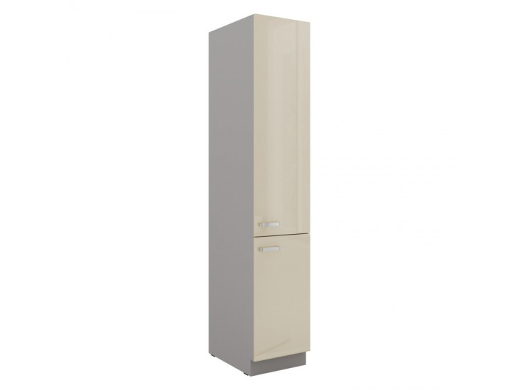 NIKI 7. 40 DK 210 2F 40x210x57cm fényes krém/szürke