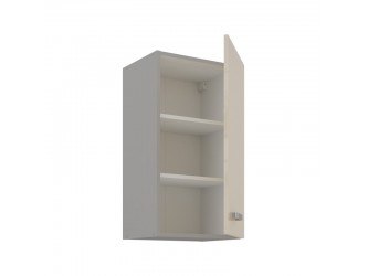 NIKI 7. 40 G-72 1F 40x71,5x31cm fényes krém/szürke konyha