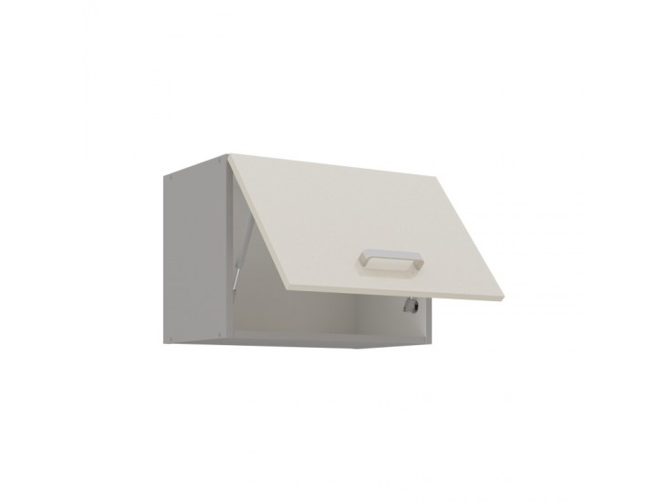 NIKI 7. 50 GU-36 1F 50x36x31cm fényes krém/szürke