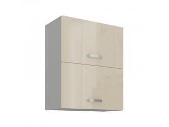 NIKI 7. 60 GU-72 2F 60x71,5x31cm fényes krém/szürke konyha