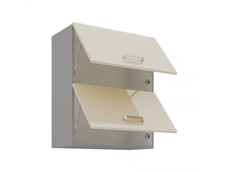 NIKI 7. 60 GU 72 2F 60x71,5x31cm fényes krém/szürke