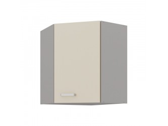 NIKI 7. 60X60 GN-72 1F (45°) 58,5/58,5x71,5x31cm fényes krém/szürke konyha