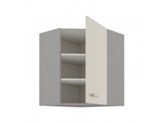 NIKI 7. 60X60 GN-72 1F (45°) 58,5/58,5x71,5x31cm fényes krém/szürke konyha