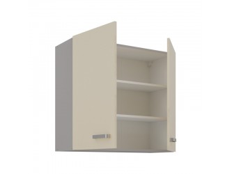 Niki 7. 80 G-72 2F 80x71,7x31cm fényes krém/szürke konyha