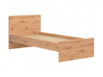 Lamea LOZ/90 ágy artisan tölgy