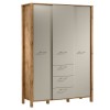 Indigo S3D3S gardrób szekrény bézs/ wotan tölgy