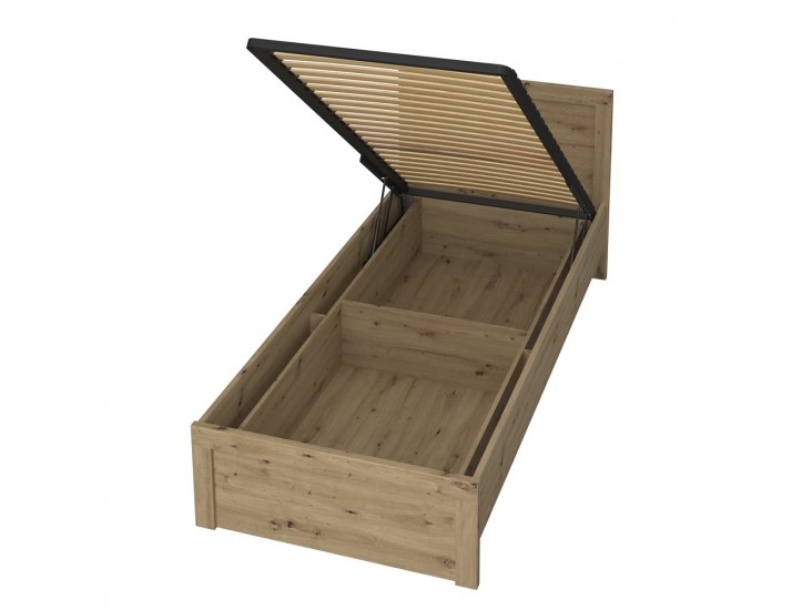 Jazz LP90 ágyneműtartós ágy artisan tölgy