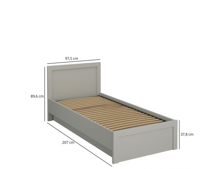 Jazz LP90 ágyneműtartós ágy kasmír