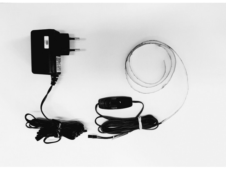 LED világítószalag 850 mm meleg fehér