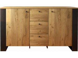 Wood K2D3S arany kraft tölgy komód
