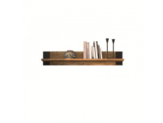 Wood P120 arany kraft tölgy fali polc