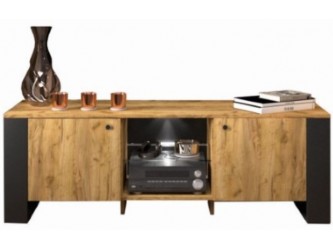 Wood RTV2D/140 arany kraft tölgy tv állvány