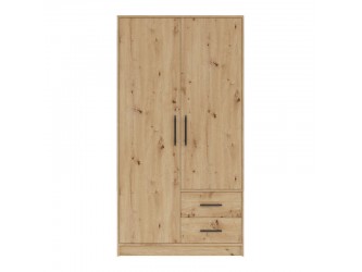 Smart SR3 2 ajtós 2 fiókos szekrény (tükör nélkül) artisan tölgy