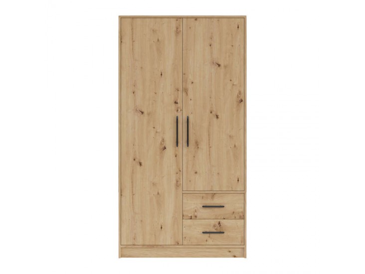 Smart SR3 2 ajtós 2 fiókos szekrény (tükör nélkül) artisan tölgy Smart SR3 2 ajtós 2 fiókos szekrény (tükör nélkül) artisan tölgy