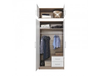 Smart SR3 2 ajtós 2 fiókos szekrény (tükör nélkül) artisan tölgy