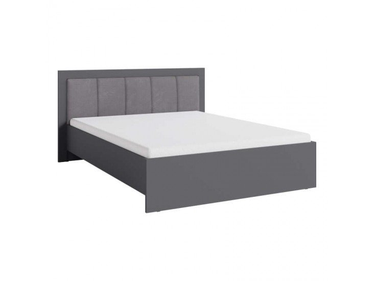 Smart SR6/160 160 cm-es ágyneműtartós franciaágy antracit matrac nélkül Smart SR6/160 160 cm-es ágyneműtartós franciaágy antracit matrac nélkül