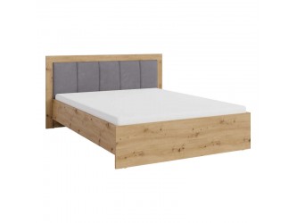 Smart SR6/140 140 cm-es ágyneműtartós franciaágy artisan tölgy matrac nélkül