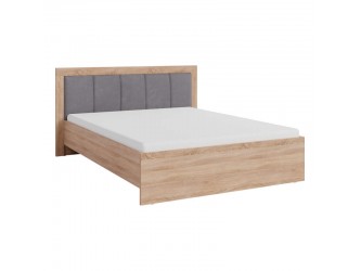 Smart SR6/140 140 cm-es ágyneműtartós franciaágy sonoma tölgy matrac nélkül