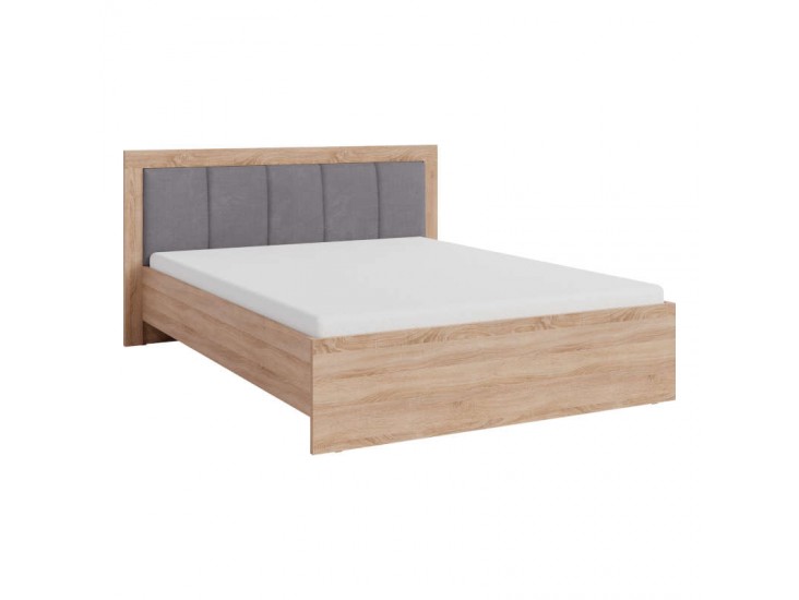 Smart SR6/160 160 cm-es ágyneműtartós franciaágy sonoma tölgy matrac nélkül Smart SR6/160 160 cm-es ágyneműtartós franciaágy sonoma tölgy matrac nélkül