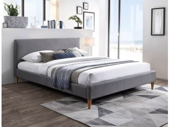 Acoma 160*200 franciaágy szürke/ tölgy Tap. 23