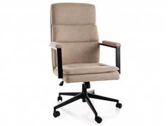 Q-090 irodaszék sötét bézs TAP. 260