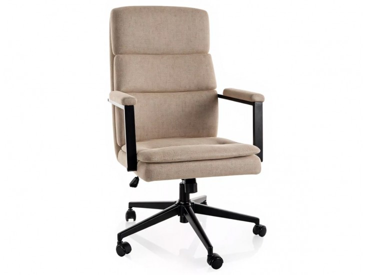 Q-090 irodaszék sötét bézs TAP. 260