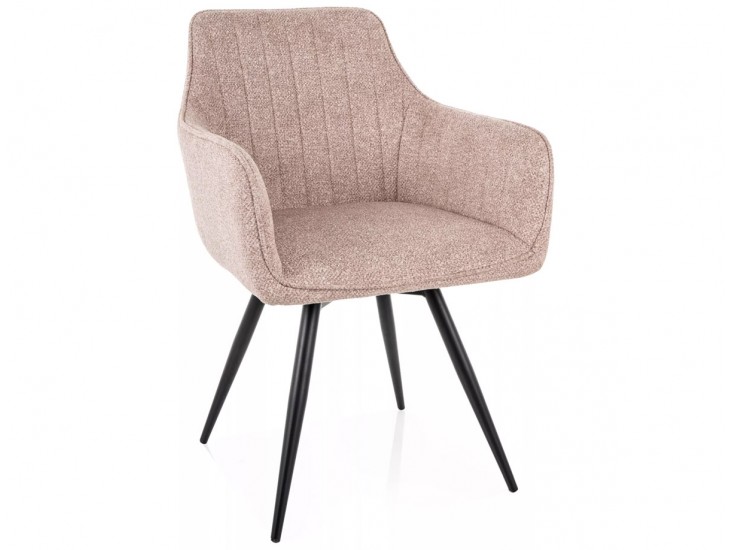 Ballo Leo étkezőszék fekete láb bézs 26