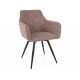 Ballo Leo étkezőszék fekete láb sötét bézs 32