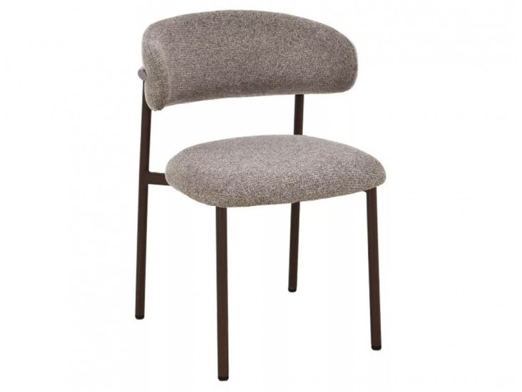 Elton II étkezőszék dió láb Cappuccino Tap. 256